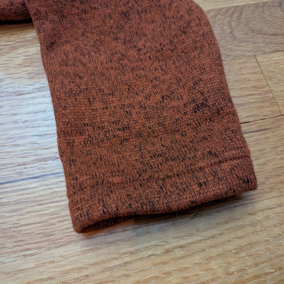 Eddie Bauer NWOT Rust Radiator FreeHeat Fleece Raglan Snap Funnel Pullover L - Picture 13 of 14